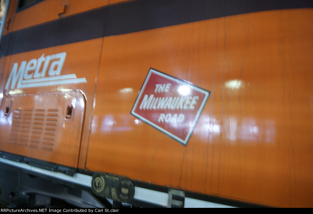 Metra Milwaukee Road Heritage Locomotive 405